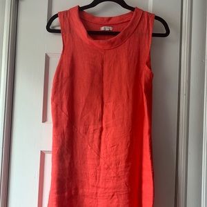 Lina Tomei 100% linen dress madi in Italy size S